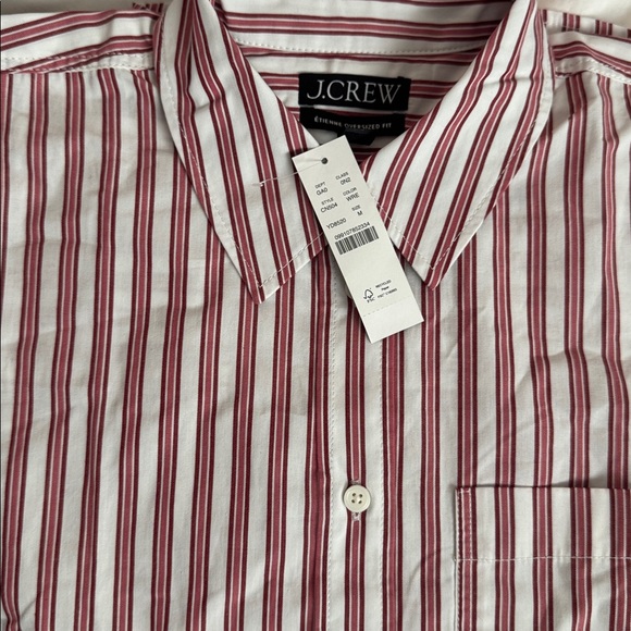 J. Crew Etienne Oversized Fit M NWT - Picture 4 of 9